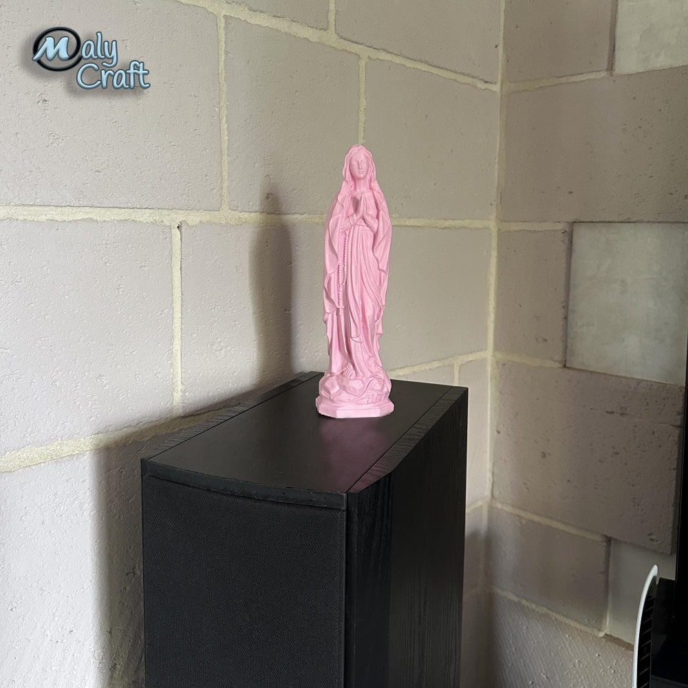 Statue Vierge Marie Pop Art – Décoration moderne colorée Made in France