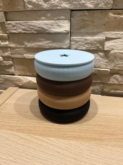 Boîte à bijoux empilable personnalisée – Design minimaliste et scandinave | Maly’Craft