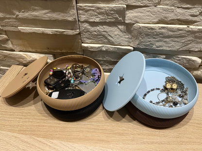 Boîte à bijoux empilable personnalisée – Design minimaliste et scandinave | Maly’Craft