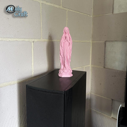 Statue Vierge Marie Pop Art – Décoration moderne colorée Made in France
