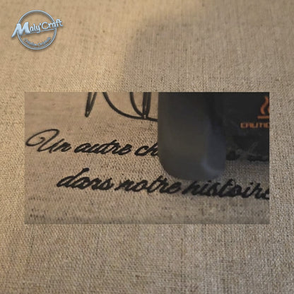 Cadre Grossesse "Futurs Parents" – Tableau 3D & Lin (Personnalisable)