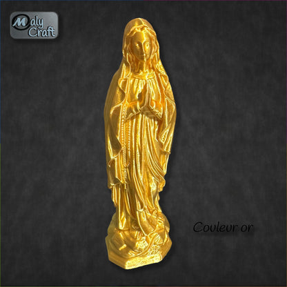 Statue Vierge Marie Pop Art – Décoration moderne colorée Made in France
