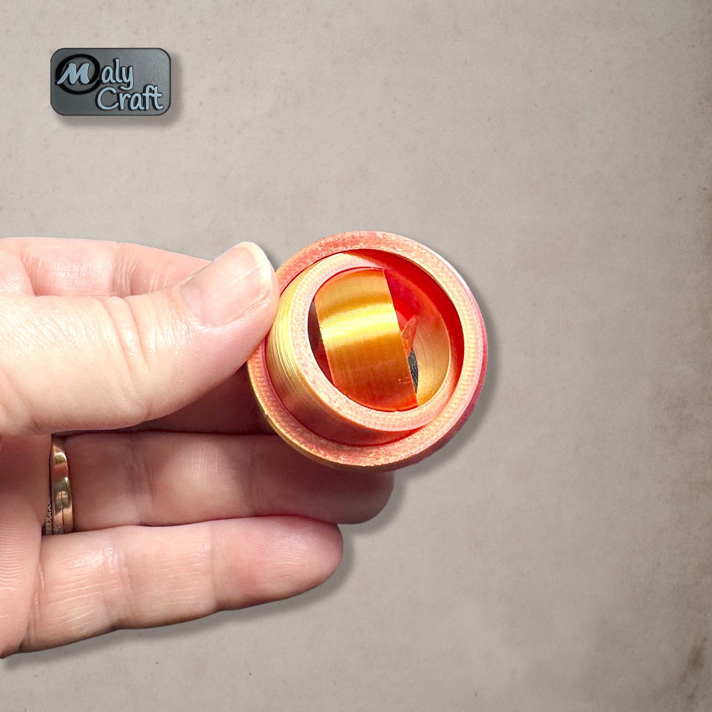 Spinner Gyroscope Personnalisé – Fidget Anti-Stress 3D