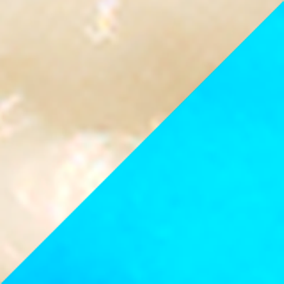 Crystal Glow bleu phosphorescent